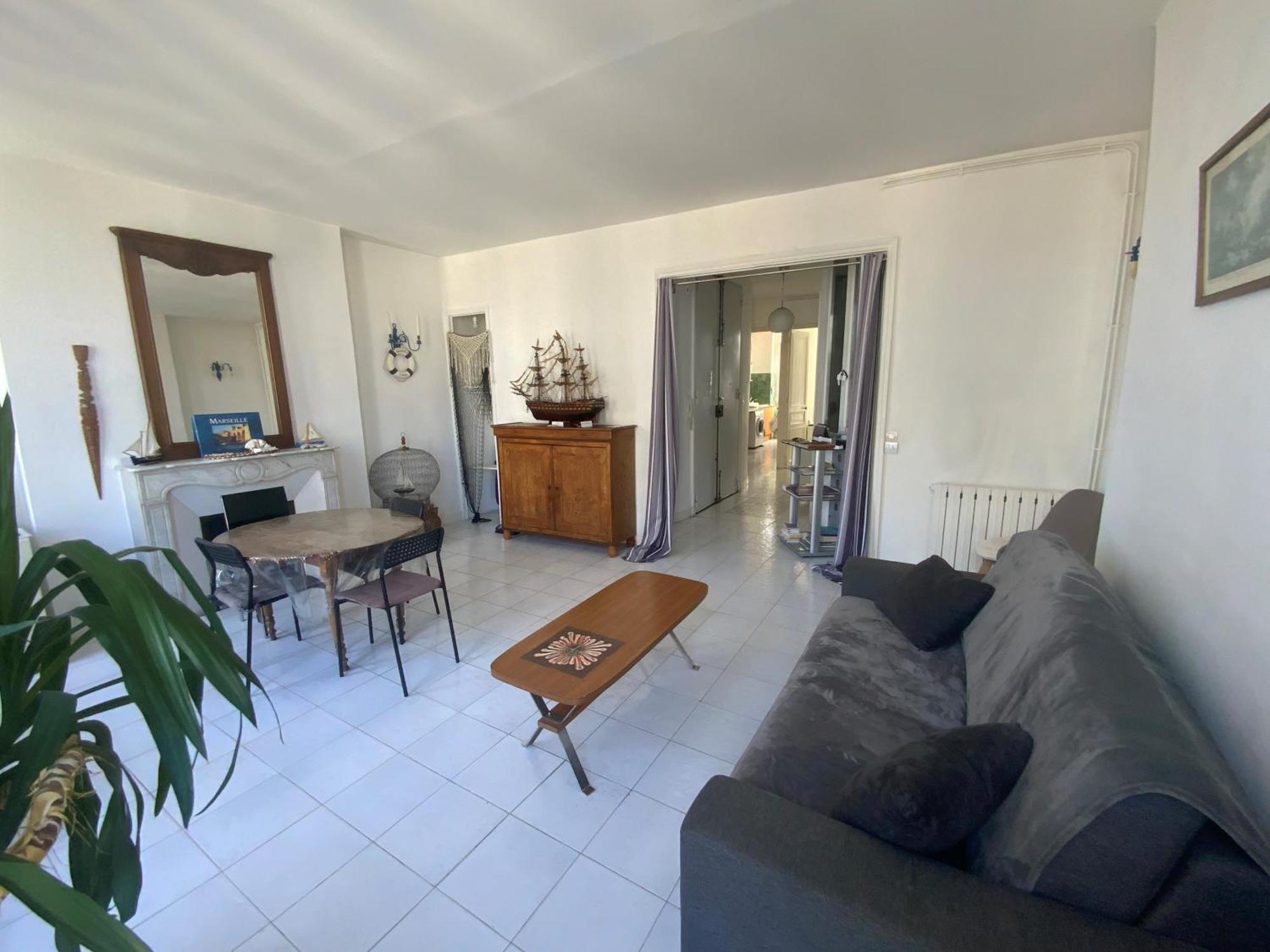 Vieux Port Appartement Maritime De 72M² Et Balcon Marseille Eksteriør bilde